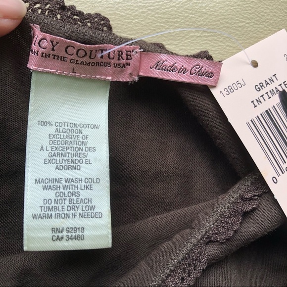 Juicy Couture Intimates 2 pc set Sz L - Picture 9 of 10